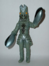 One of the site's alien monsters